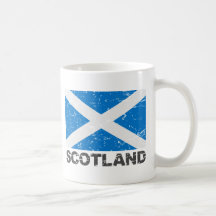 Drapeau de cru de l'Ecosse Mug