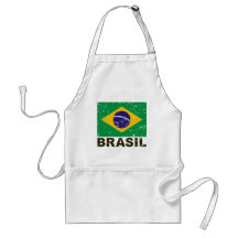Drapeau de cru du Brésil Tabliers