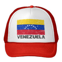 Drapeau de cru du Venezuela Casquettes