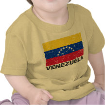 Drapeau de cru du Venezuela T-shirt