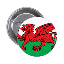 Drapeau de Gallois Pin's Avec Agrafe