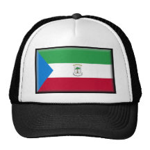 Drapeau de Guinée équatoriale Casquettes
