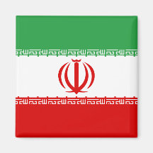 Drapeau de haute qualité de l'Iran Aimant
