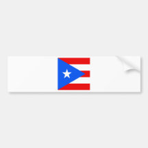 Drapeau de haute qualité de Porto Rico Autocollants Pour Voiture