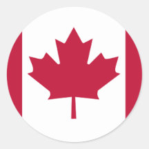 Drapeau de haute qualité du Canada Adhésifs