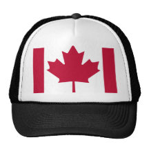 Drapeau de haute qualité du Canada Casquette De Camionneur