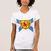 Drapeau de haute qualité du Canada la Nouvelle-Éco T-shirt