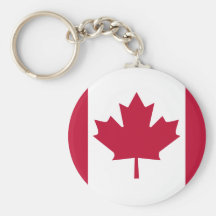 Drapeau de haute qualité du Canada Porte-clef