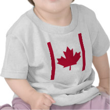 Drapeau de haute qualité du Canada T-shirts