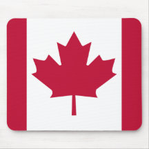 Drapeau de haute qualité du Canada Tapis De Souris