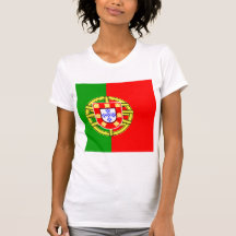 Drapeau de haute qualité du Portugal T-shirt