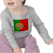 Drapeau de haute qualité du Portugal T-shirt