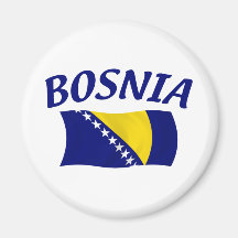Drapeau de la Bosnie Aimants