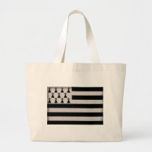Drapeau de la Bretagne Sacs De Toile