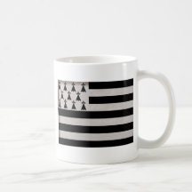 Drapeau de la Bretagne Tasse