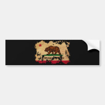 Drapeau de la Californie Autocollant Pour Voiture