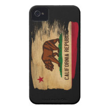 Drapeau de la Californie Coque Case-Mate iPhone 4