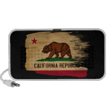 Drapeau de la Californie Haut-parleurs Mp3