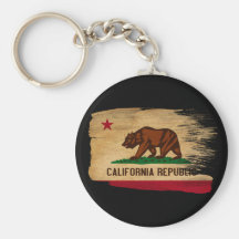 Drapeau de la Californie Porte-clef