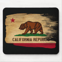 Drapeau de la Californie Tapis De Souris