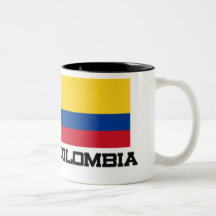 Drapeau de la Colombie Tasse À Café