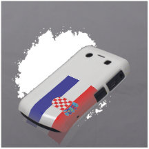 Drapeau de la Croatie Coques Blackberry