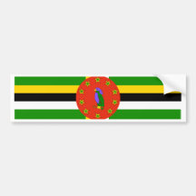 Drapeau de la Dominique Adhésif Pour Voiture