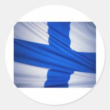 Drapeau de la Finlande Autocollants