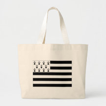 Drapeau de la France la Bretagne Sacs Fourre-tout