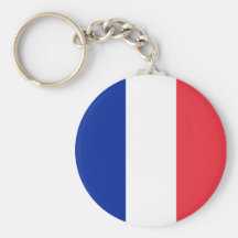 Drapeau de la France Porte-clefs