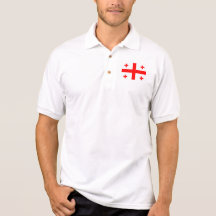 Drapeau de la Géorgie T-shirts