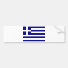 Drapeau de la Grèce Adhésif Pour Voiture