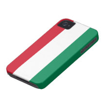 Drapeau de la Hongrie Coque Case-Mate iPhone 4