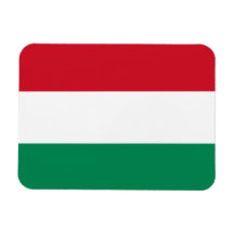 Drapeau de la Hongrie Magnet En Vinyle
