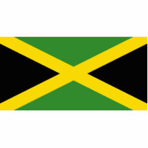 Drapeau de la Jamaïque Photo En Découpe
