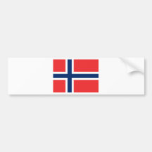 Drapeau de la Norvège Adhésifs Pour Voiture