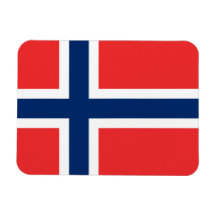 Drapeau de la Norvège Magnet