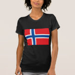 Drapeau de la Norvège T-shirt