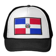 Drapeau de la République Dominicaine Casquettes