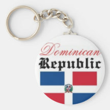 Drapeau de la République Dominicaine Porte-clef