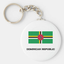 Drapeau de la République Dominicaine Porte-clefs