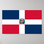Drapeau de la République Dominicaine Posters