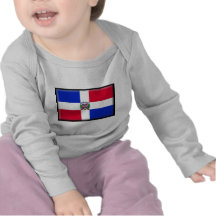Drapeau de la République Dominicaine T-shirts