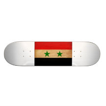 Drapeau de la Syrie Skateboards