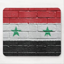 Drapeau de la Syrie Tapis De Souris