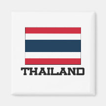 Drapeau de la Thaïlande Aimant Pour Réfrigérateur