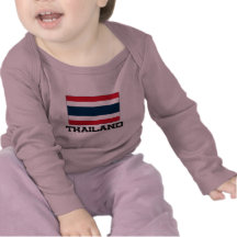 Drapeau de la Thaïlande T-shirt