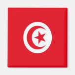 Drapeau de la Tunisie Aimants Pour Réfrigérateur