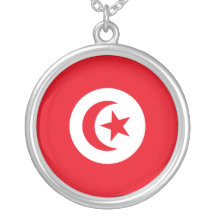 Drapeau de la Tunisie Collier