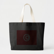 Drapeau de la Tunisie Sacs Fourre-tout
